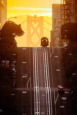 - San America Cable Car Art Sale Francisco for Posters Fine