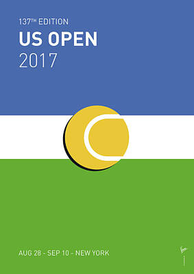 Roland Garros Digital Art Posters