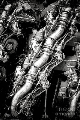 Airplane Radial Engine Posters