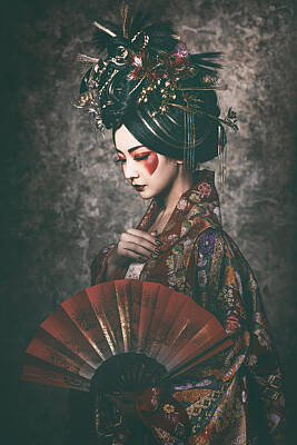 Geisha Girl Photos Posters