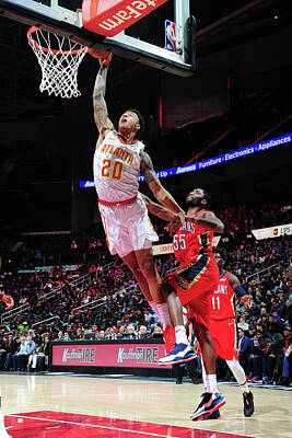 John Collins Poster by Jesse D. Garrabrant - NBA Photo Store