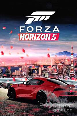 30x20 36x24 Silk Poster Forza Horizon 4 Hot Racing Video Game T-773 