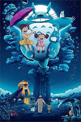 My Neighbor Totoro Posters for Sale - Fine Art America
