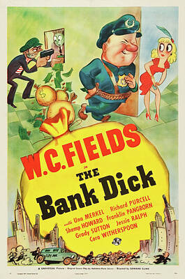 Vintage Movie Poster Magnet Fields Poppy w W.C
