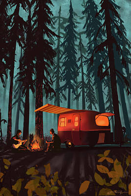 Camping Posters
