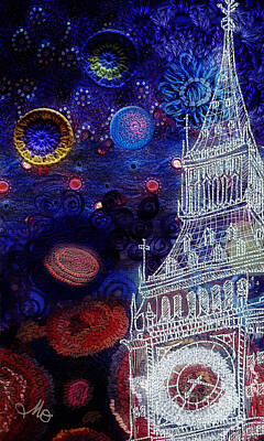 Designs Similar to Starry Night in London by Mo T