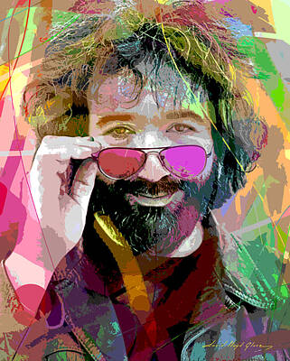 Jerry Garcia Portrait Posters