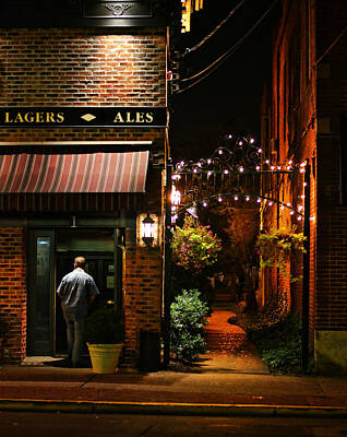 Lights Argyle Pub Babylon Long Island New York Ny Li Man Alley Gritty Posters