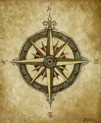 Compass Rose Posters