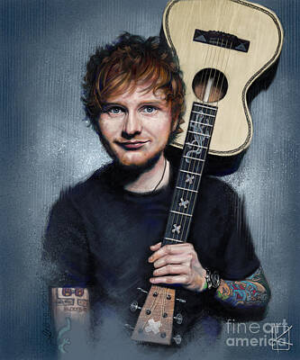 SING DONT  LARGE 35" x 25" MOSAIC  POSTER OR ONE A4 PRINT ED SHEERAN SONGS X 