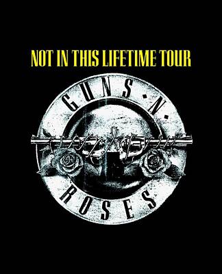 Logo 92 x 64 cm Posters Guns N/' Roses Poster