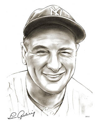 Lou Gehrig Posters
