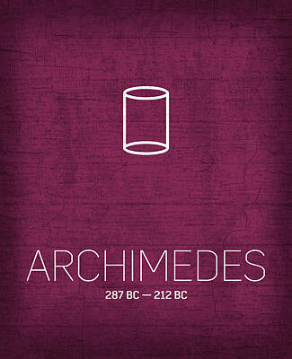 Archimedes Mixed Media Posters