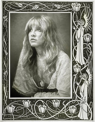 STEVIE NICKS Fleetwood Mac Minimalist Music Poster Posteritty Minimal Rumours