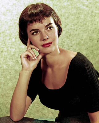 HEAD 76240 NATALIE WOOD LOVELY HEAD SHOT Wall POSTER Print Affiche 