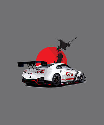 NISSAN GT-R NISMO GT3 CAR POSTER Photo Poster Print Art * All Sizes ZZ017 