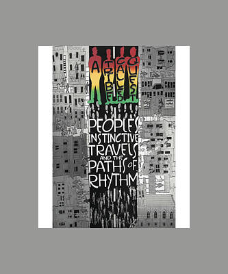 Hot Fabric Poster A Tribe Called Quest People's Rap Music 36x24 40x27inch Z209 