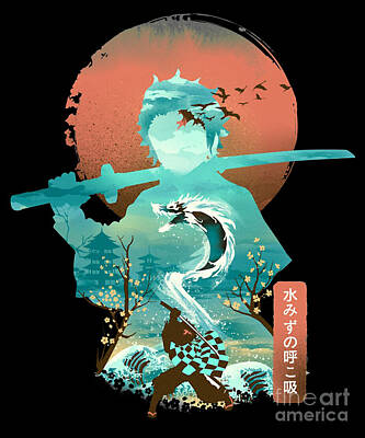 Demon Slayer Kimetsu No Yaiba Poster by Cony Saputra - Fine Art