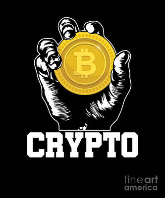 Colourburst Bitcoin Art Print Cryptocurrency Crypto BTC Photo Poster Gift