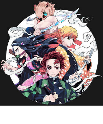 Demon Slayer Kimetsu No Yaiba Anime Kawaii #3 Sticker by Creative Designer  - Pixels