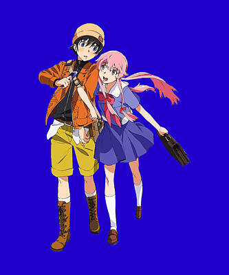 Mirai Nikki Characters Posters for Sale