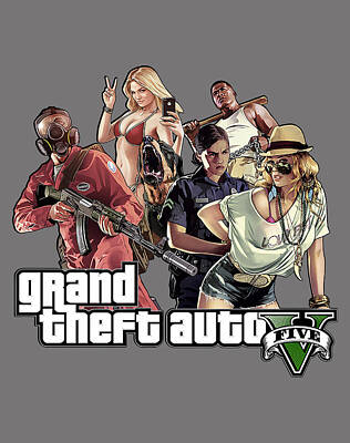 Grand Theft Auto V Bikini Selfie Girl w/ iFruit Phone Store Display Promo  Poster