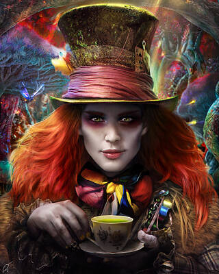MAD HATTER POSTER #6184 72 YE 22 X 34 AIW 