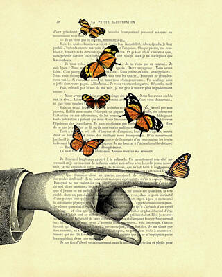 Butterfly Collage Posters