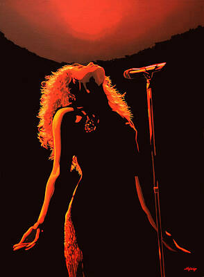 Shakira Paintings Posters