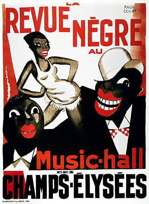 AP88 Vintage 1896 La Revue Blanche French Advertisement Poster Card Print A5 