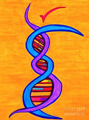 Ribonucleic Acid Paintings Posters
