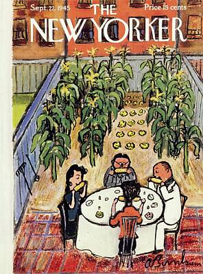 The New Yorker Magazine Cover Magazine Prints Home Decor Magazine Cover Art Gallery Wall Wall Art Print February 22-1958