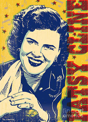  Patsy Cline Louisiana Hayride Poster - Rare/numbered