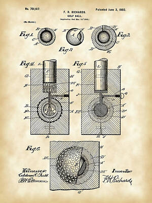 Antique Patents Posters