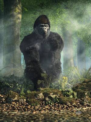 Silverback Gorilla Posters for Sale - Fine Art America