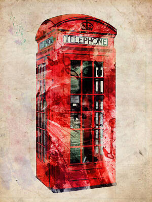 Red Phone Box Posters