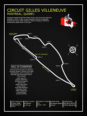 Canadian Grand Prix Posters