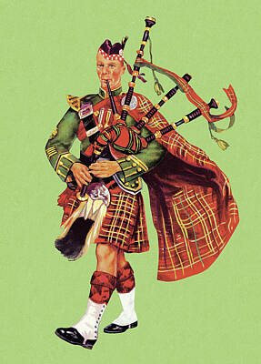 Bagpipers Posters