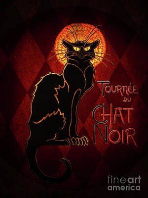 Graphics to decorate home office 477.Tournee du Chat Noir Art Decorative POSTER