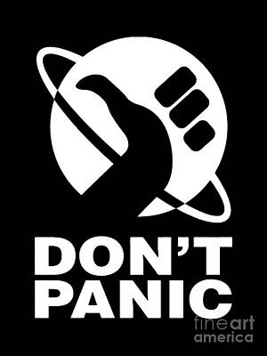 HHGTTG Don't Panic! Print - TV