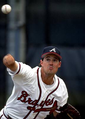 Greg Maddux ACE c.1993 Atlanta Braves Playoff Classic Premium 20x24 POSTER  Print