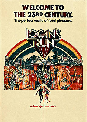 Posters USA PRM699 Logan's Run Movie Poster Glossy Finish 