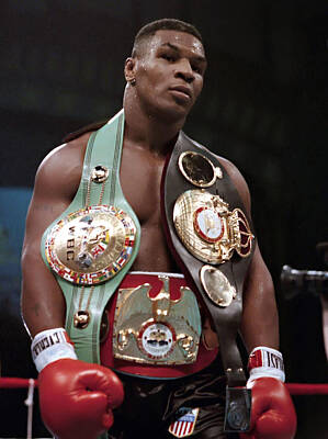 Mike Tyson Boxing Champion Sports Silk Poster 13x18 24x32 inch 024 