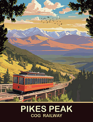 Cog Railway Posters
