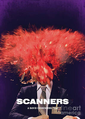 Scanner Digital Art Posters