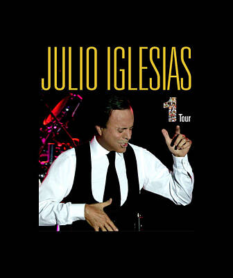 Day Gift for Special Julio Iglesias Retro Wave Poster for Sale by  Misskaileequigl