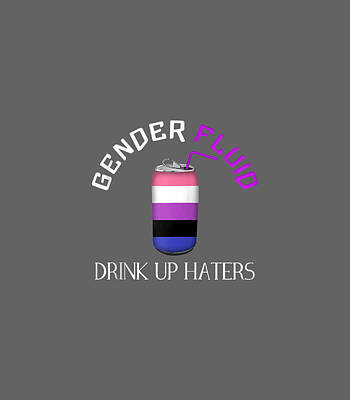End Gender Cute Genderfluid Nonbinary Pride Stuff Aesthetic Acrylic Print  by R Roseal - Pixels