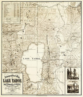 Lake Tahoe Basin Posters