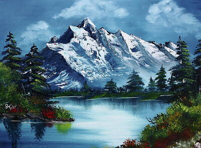 Image result for bob ross mountain majesty