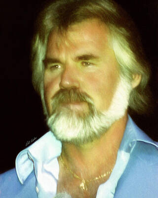 Kenny Rogers Stunning Color 11x17 Mini Poster